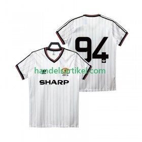 Manchester United 94 1983 1984 Retro Auswärts Trikotsatz Kurzarm